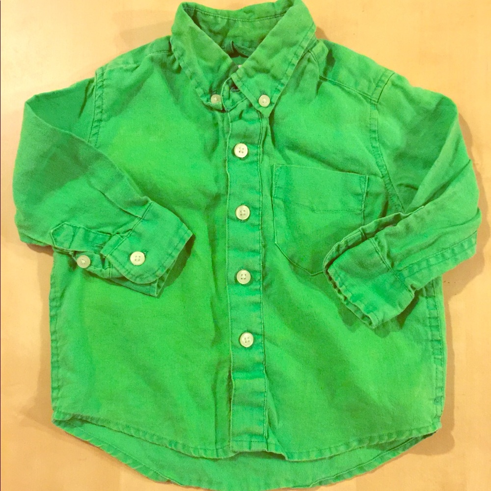 Children's place linen shirt