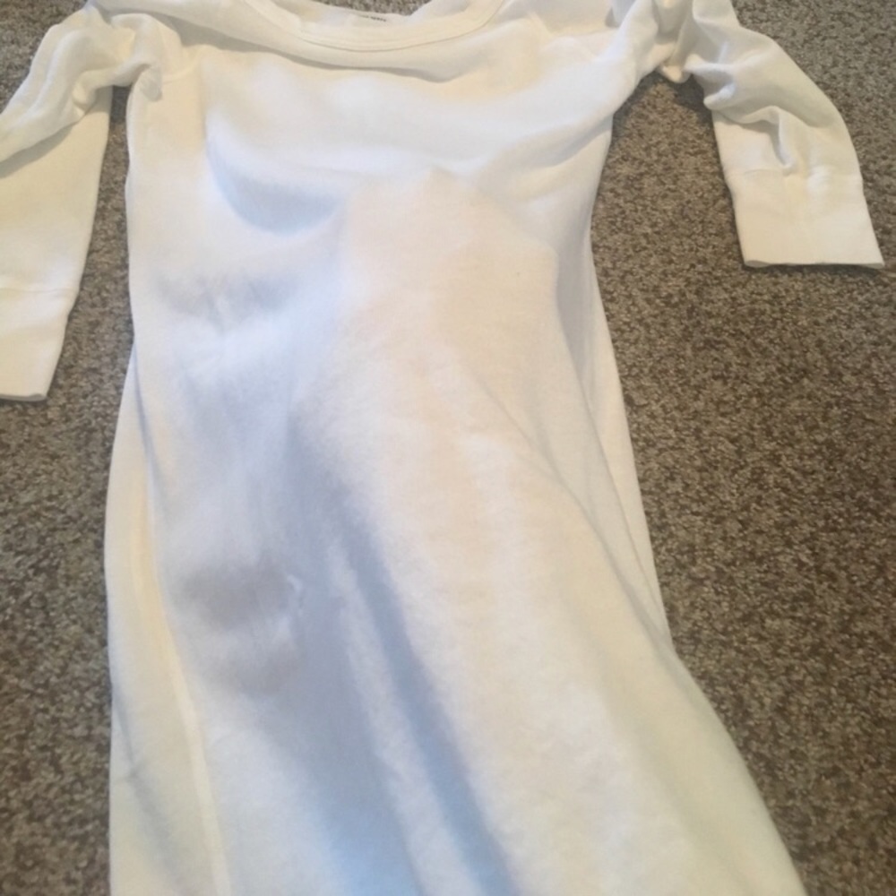 NWOT James Peres Vintage Fleece Sweatshirt Dress