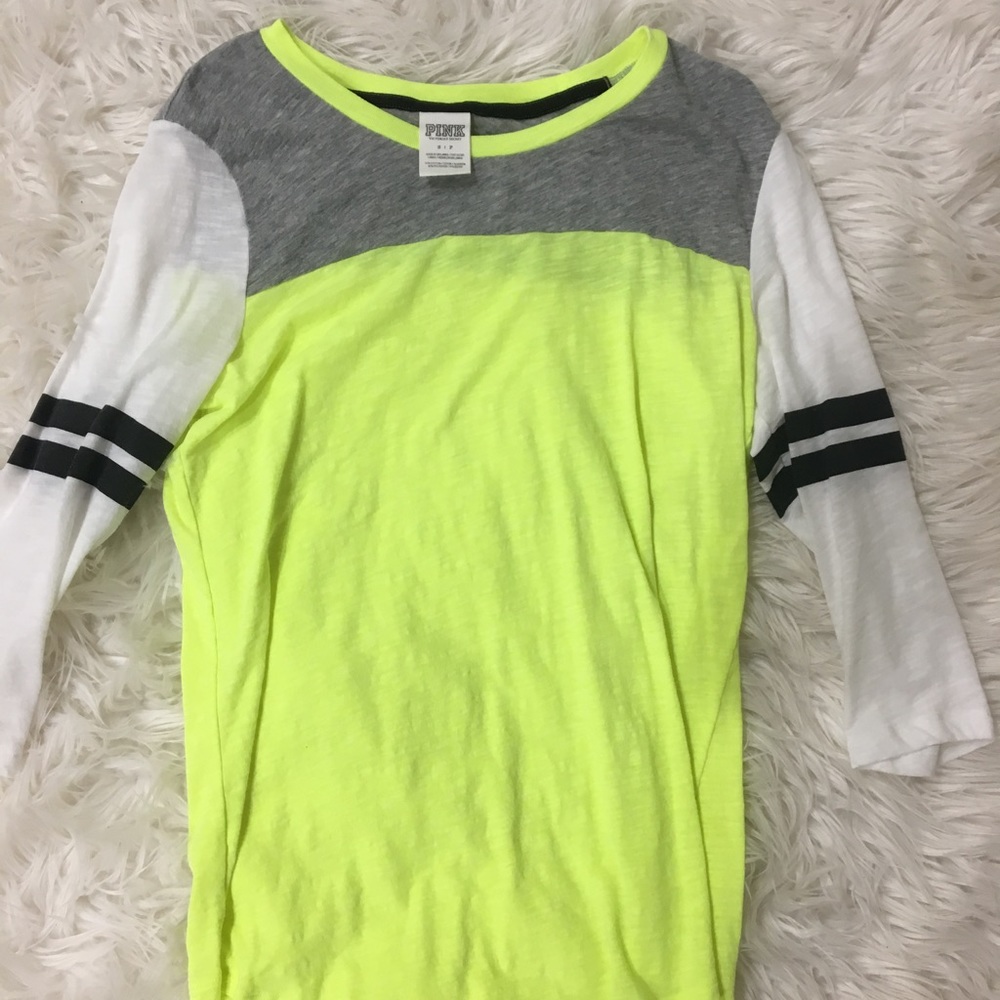 Pink long sleeve tee