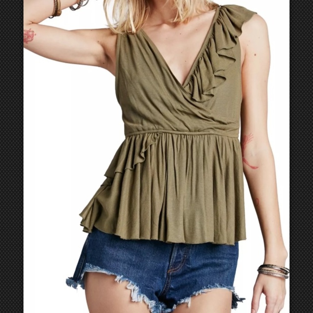 Sold! FREE PEOPLE $78 FLOAT AWAY Asymmetrical