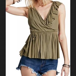 Sold! FREE PEOPLE $78 FLOAT AWAY Asymmetrical