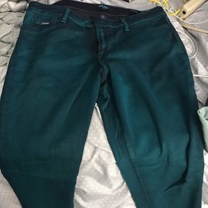 teal/Aqua Jeans
