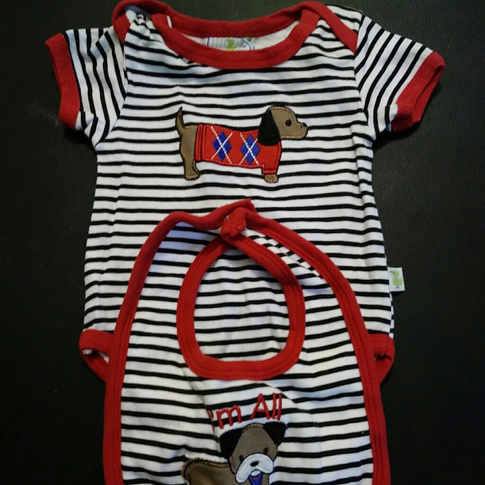 Onesie and Bib Set
