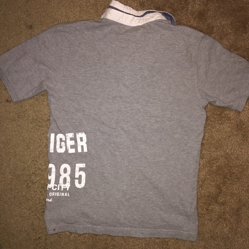 Women’s Grey Tommy Hilfiger Polo - Picture 4 of 4