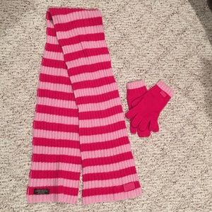 Coach Scarf + Gloves
