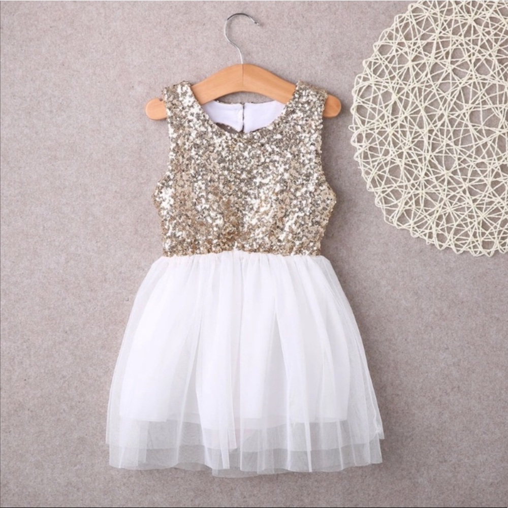 Adorable sequin tutu dress