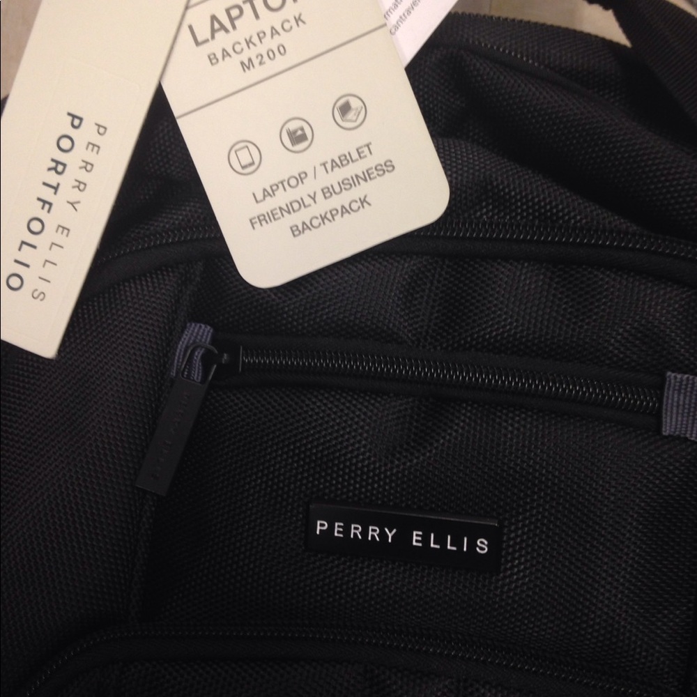 Perry Ellis Laptop Backpack - Picture 2 of 3