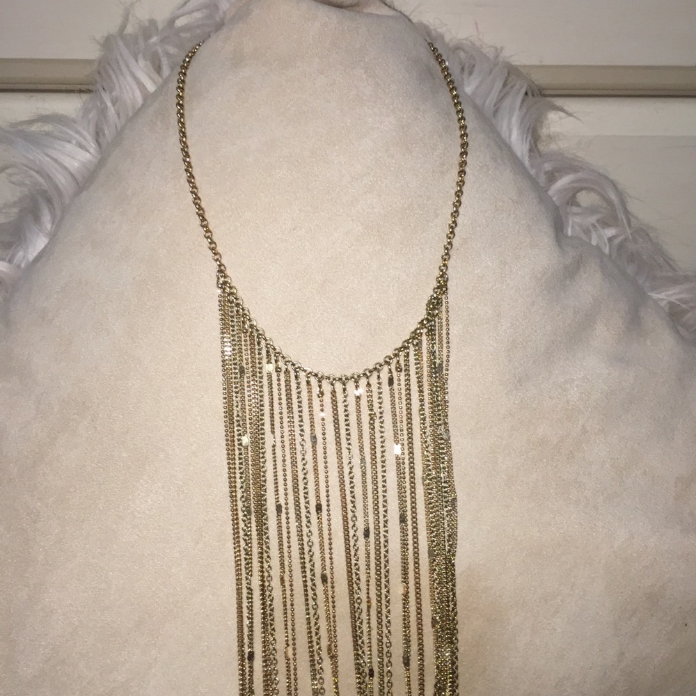 Gorgeous Gold Dangling Necklace