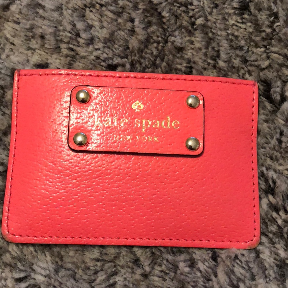 Pink Kate Spade Card Holder
