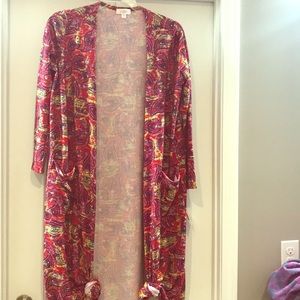 Lularoe Sarah Red & blue! Gorgeous!