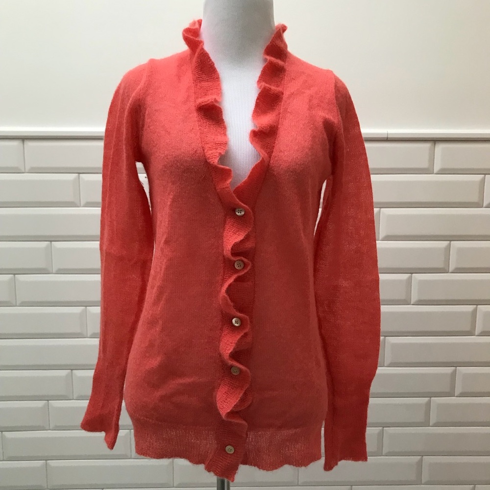 J. Crew Mohair Cardigan Sweater