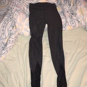 Grey and Black Lace leggings!