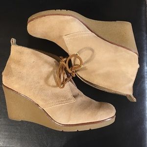 Sperry Top-Sider Suede Wedges, amazing condition!