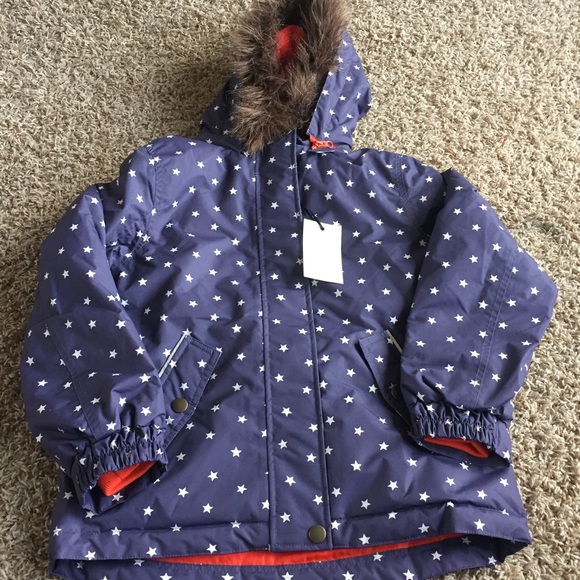 mini boden star coat