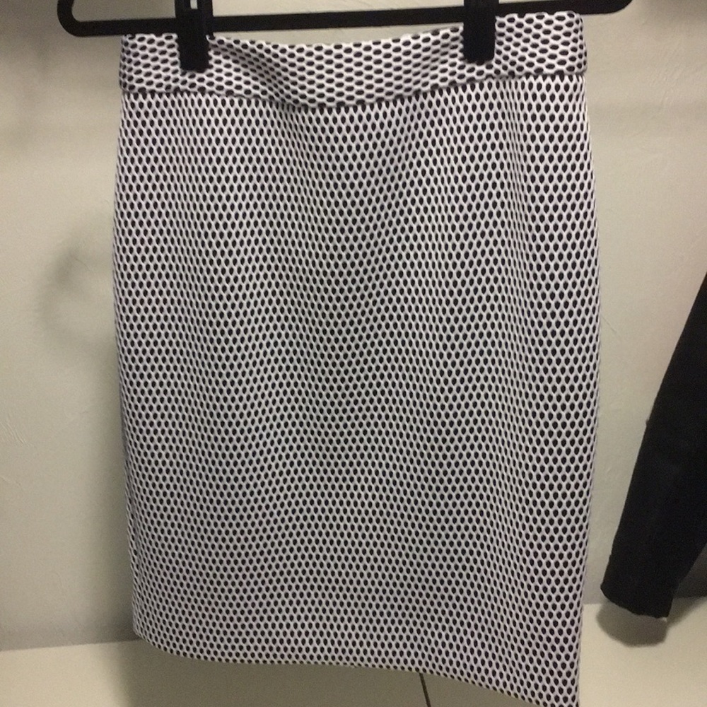 Banana Republic black and white skirt