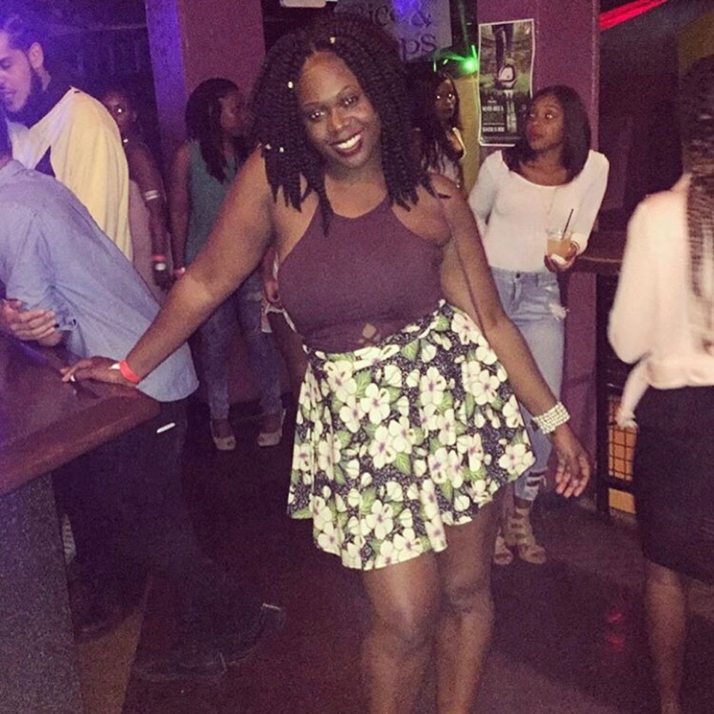 Cute Floral Skater Skirt