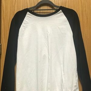 3/4 sleeve baseball t-shirt