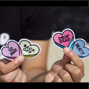 Heartless Patch Set Iron On