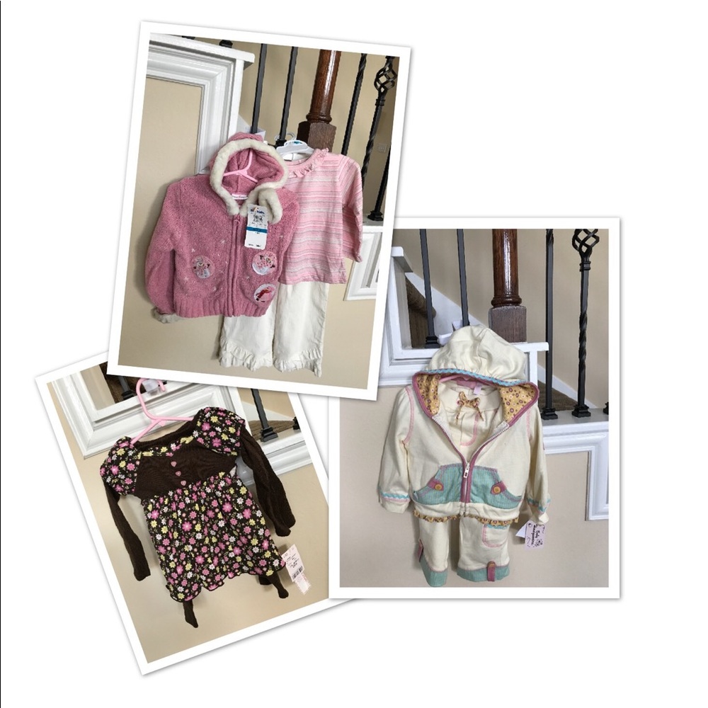 Bundle Girl matching sets 24 months.