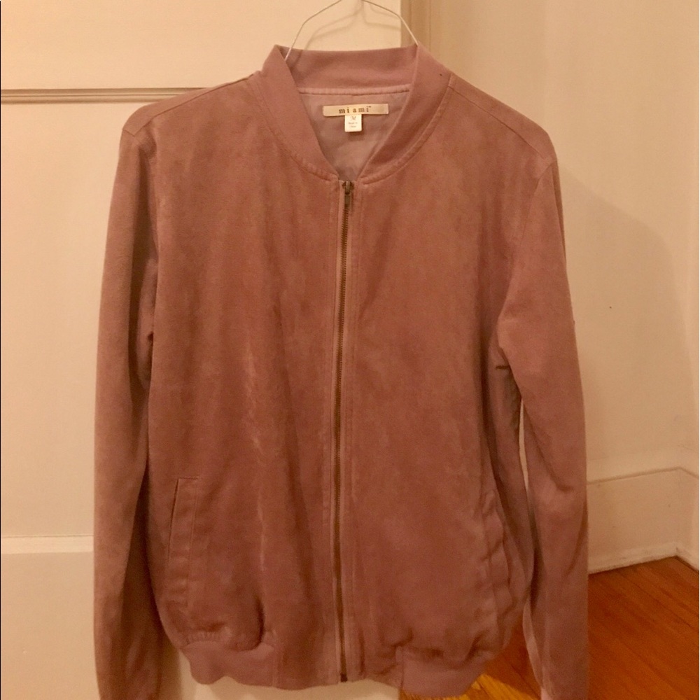 Cute pink jacket!