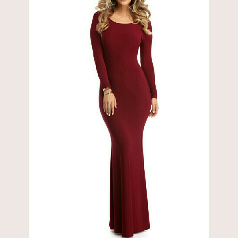Windsor's long party/prom dress!
