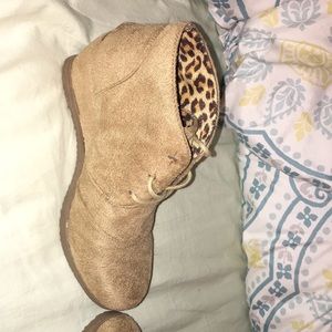 Rue 21 Tan Wedges