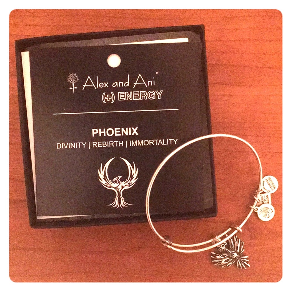 Alex and Ani (+) Energy bracelet