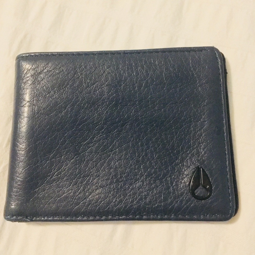 Nixon wallet money clip  blue