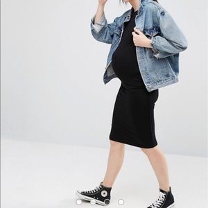ASOS Maternity Black Essentials Dress