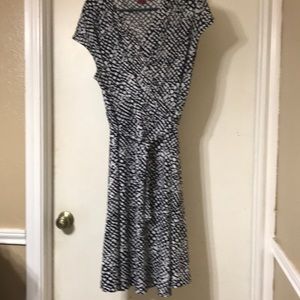 Black and white dress