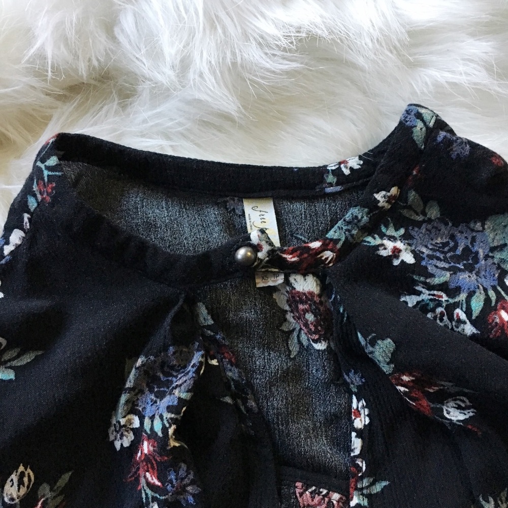 Free People Retro Print Swing Tunic - Picture 7 of 8
