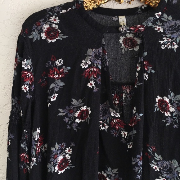 Free People Retro Print Swing Tunic - Picture 3 of 8