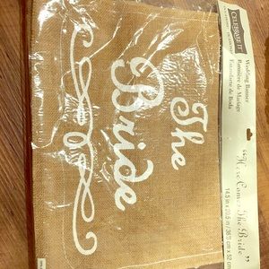 Here Comes the Bride Banner