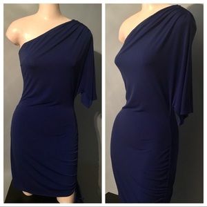 One Shoulder Cocktail Dress