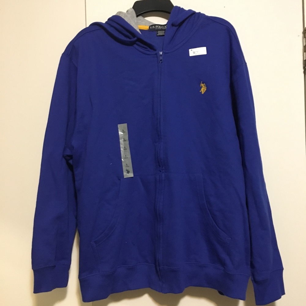 Blue POLO Sweater