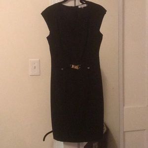 Black pencil Calvin Klein dress size 4 worn once