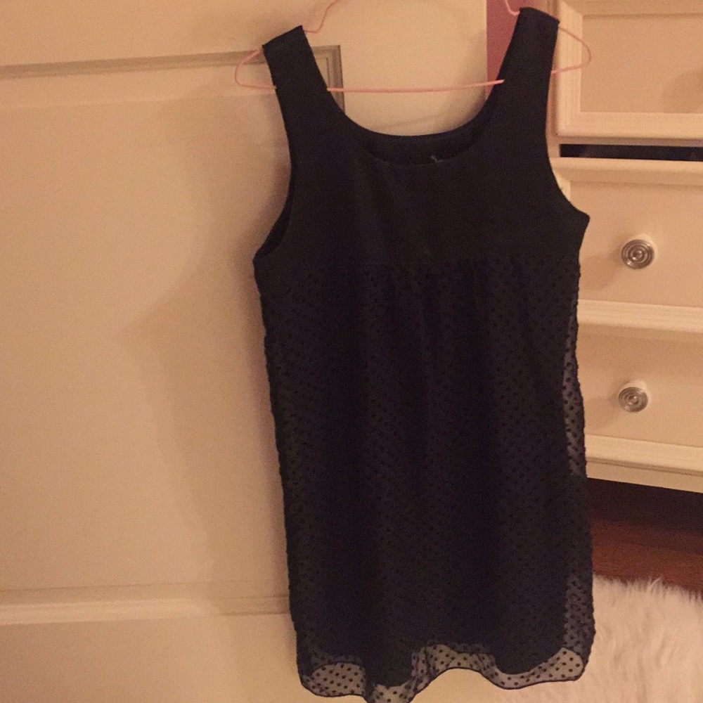 Girls black dress