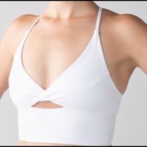 Lululemon twist longline sports bra