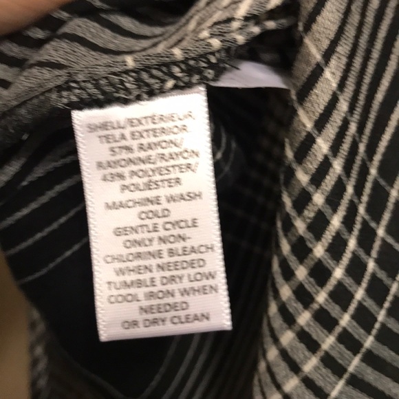 Loft woven plaid blouse - Picture 3 of 4