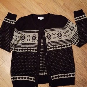 Medium button. Sweater