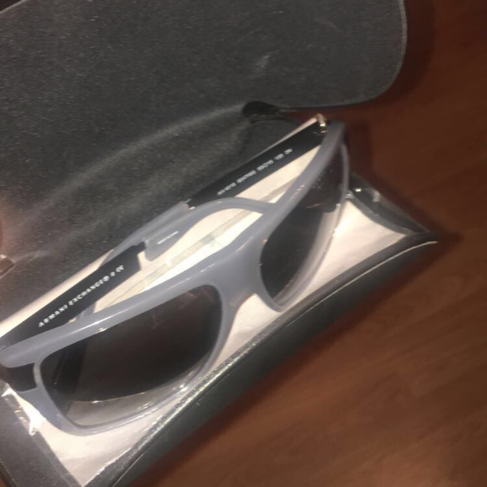 Armani exchange sun glasses