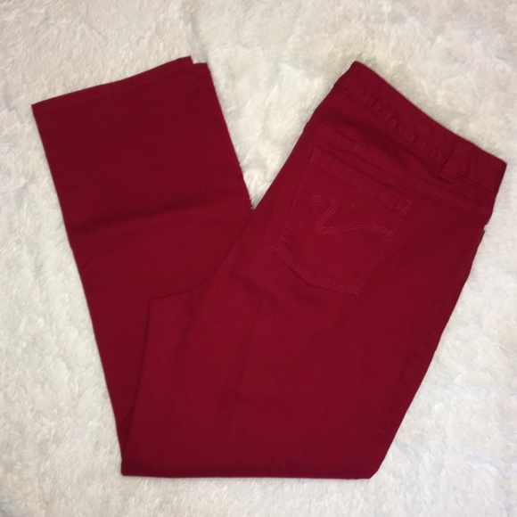 Catherines Denim - ➕ Slimmer Classic by Catherines Red Jeans
