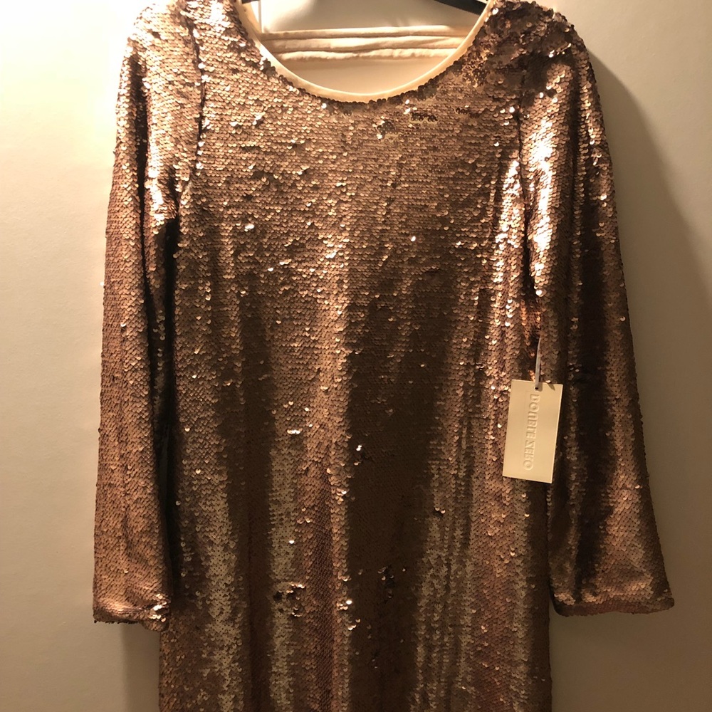 ✨Beautiful Gold sequence dress✨
