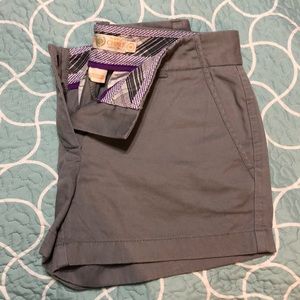 J. crew chino grey shorts