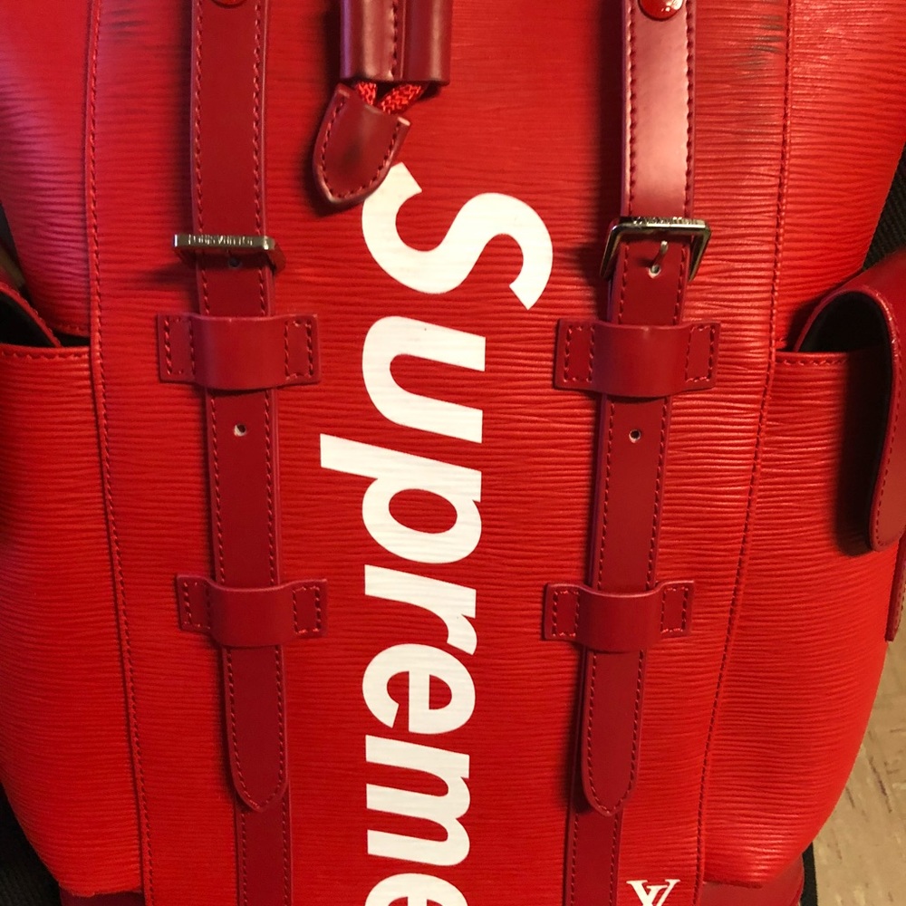 Louis Vuitton x Supreme backpack