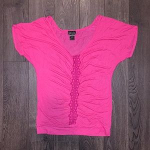Light Knit Hot Pink Top/Sweater