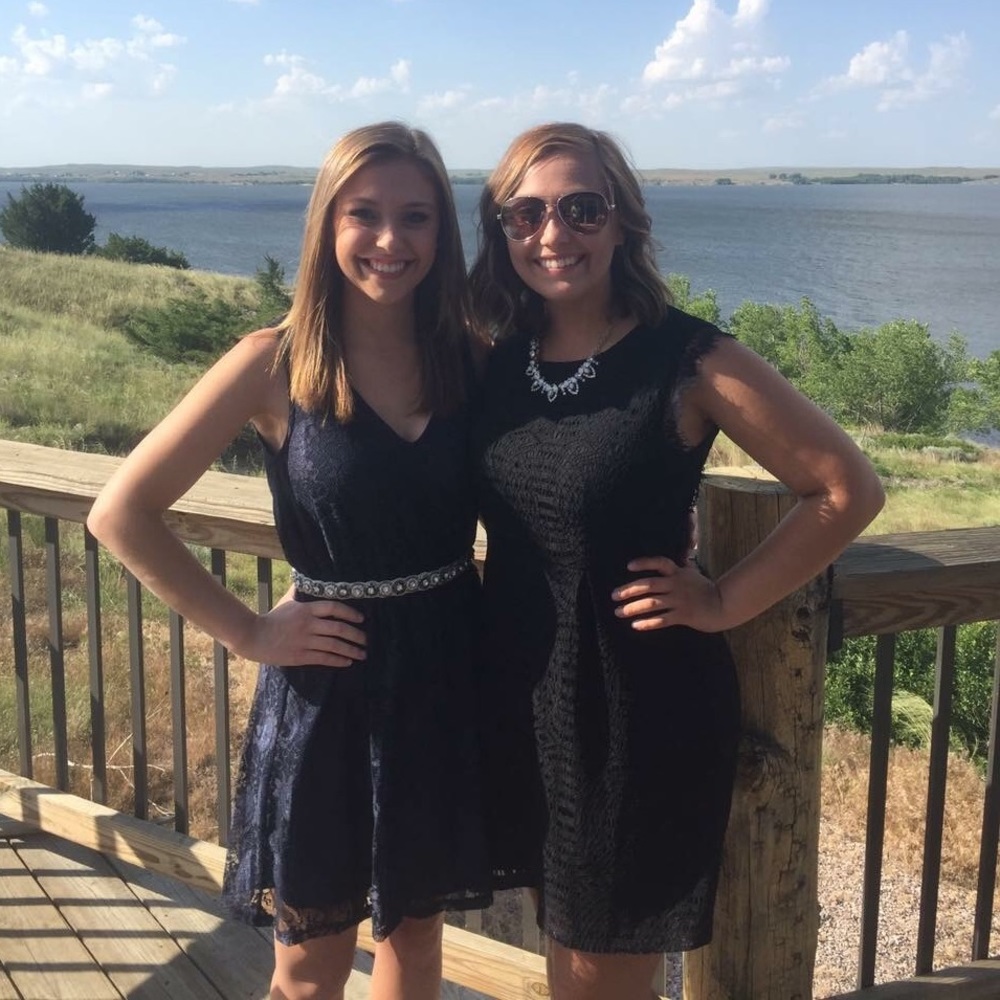 Navy Blue Francesca’s Dress