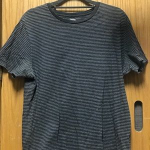 Short sleeved striped t-shirt