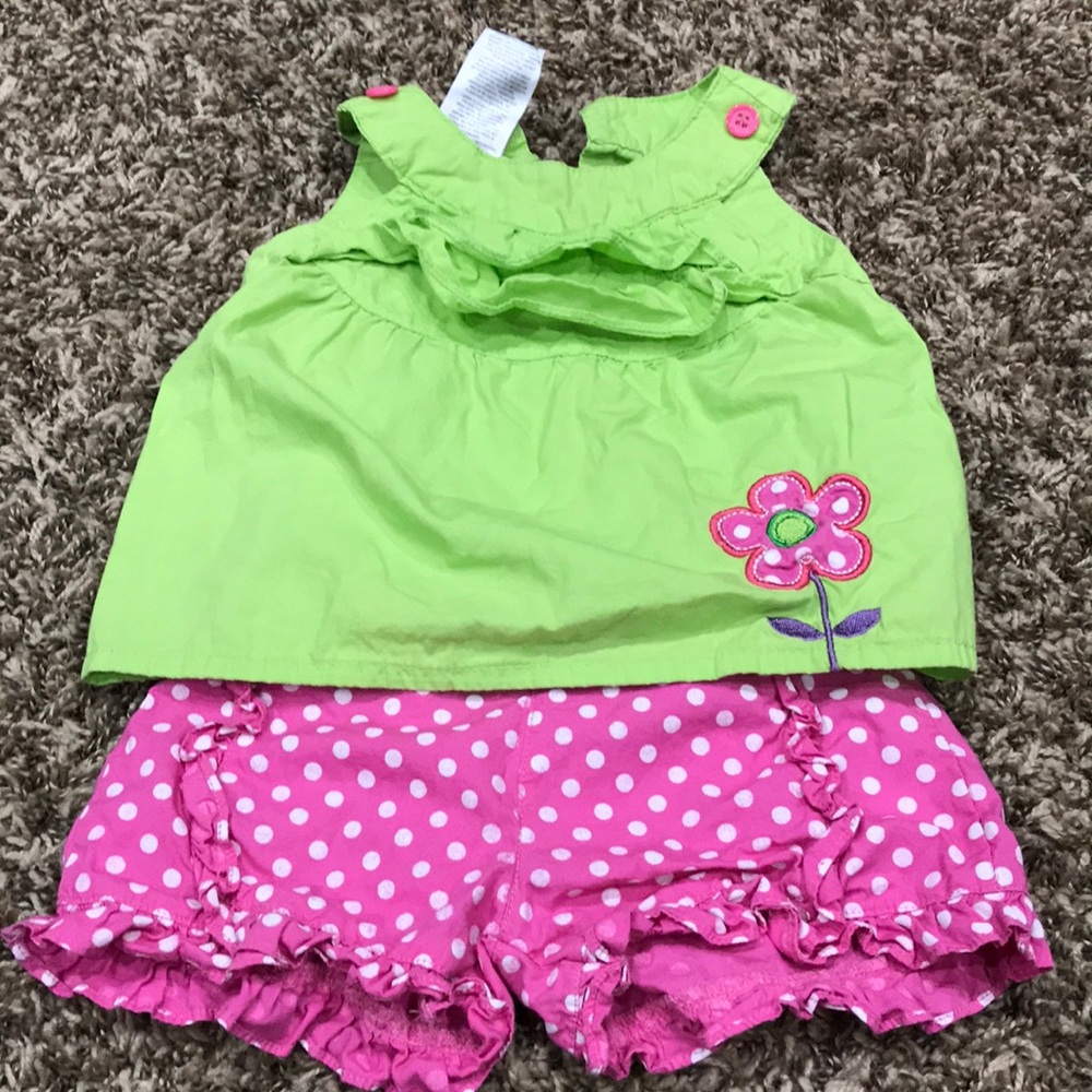 Polka dot outfit