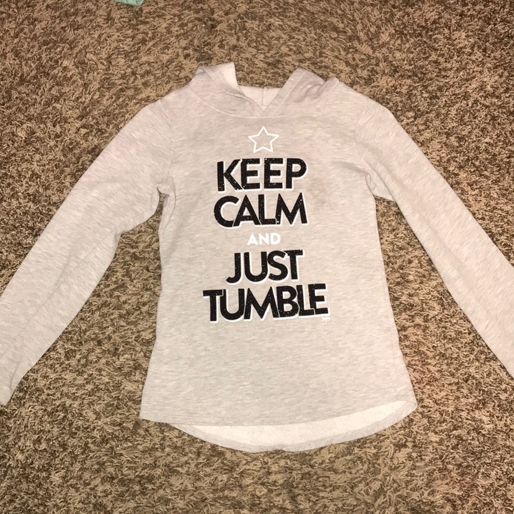 Keep calm and just tumble  justice hoodie!